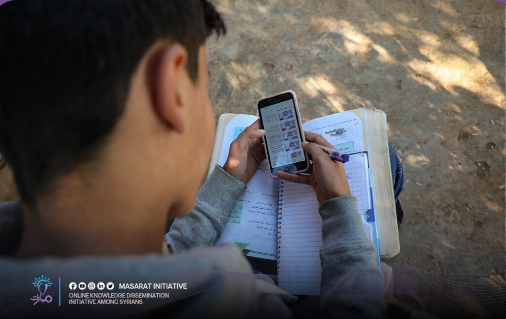 تعليم الأطفال السوريين عبر مبادرة مسارات