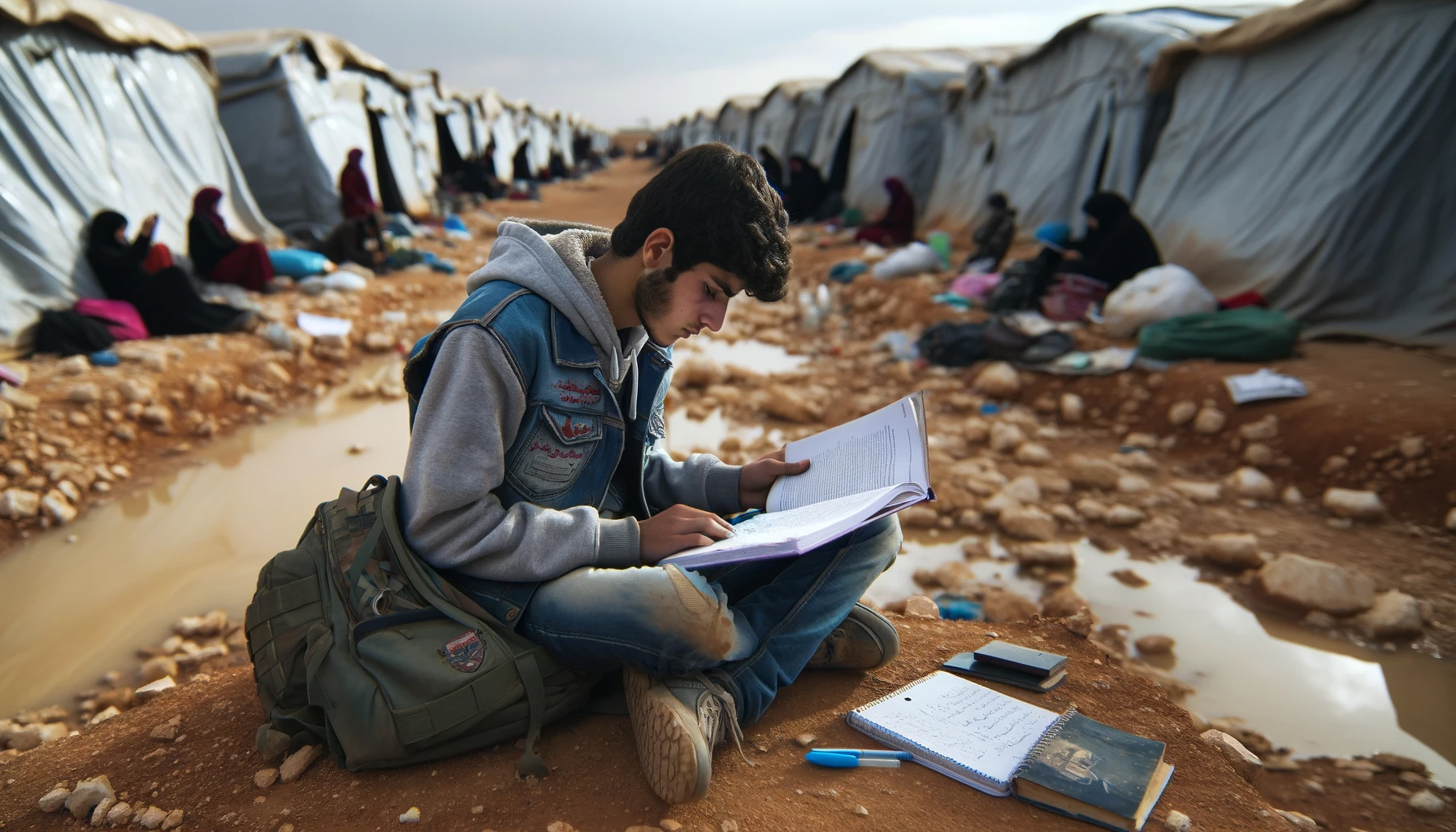 In this article, we discuss the importance of free online education for students affected by wars, displacement, and orphanhood. .